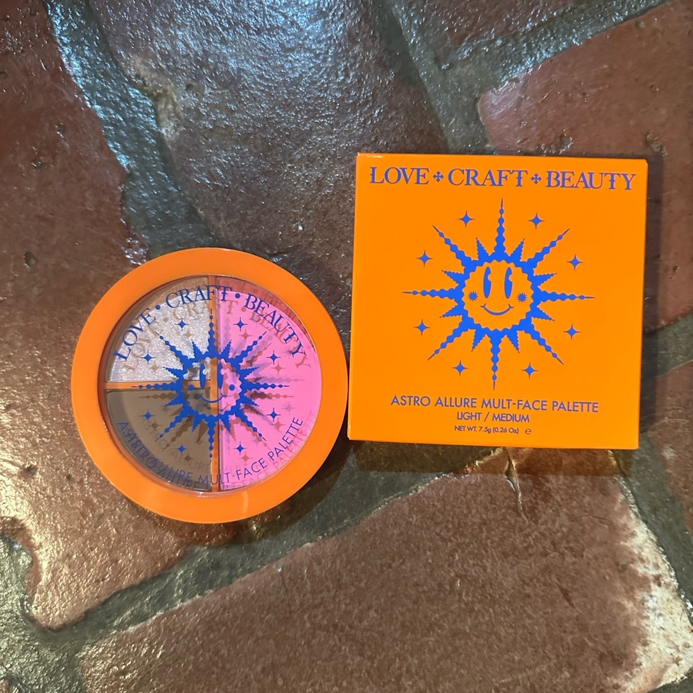 NWT Love+Craft+Beauty Astro Allure Multi-Face Palette